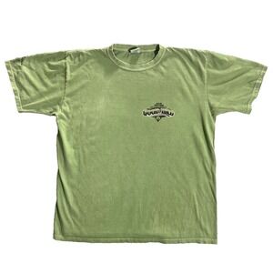 Crazy Shirts T-Shirts Mens Tee Vintage Hawaii Y2K Good OL'‎ Dad Large Green